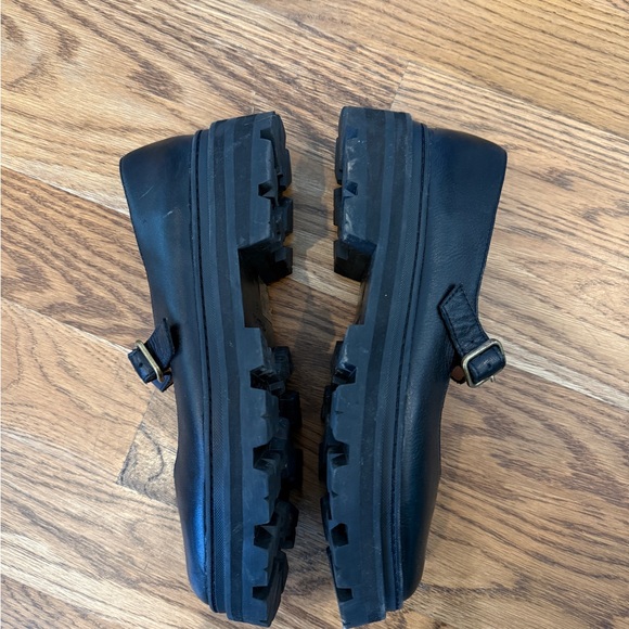 Like New!! Madewell Freya Platform Lugsole Mary Jane - Picture 2 of 6